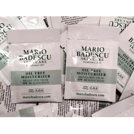 Mario Badescu 20 X MARIO BADESCU OIL FREE MOISTURIZER SPF 30 SAMPLE PACKETS 3G/0.1OZ*20