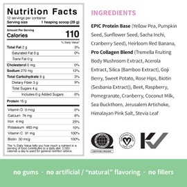 Sprout Living, Epic Protein Pro Collagen, Mindful Matcha, Real Sport and Complete Coffee, 12 Servings