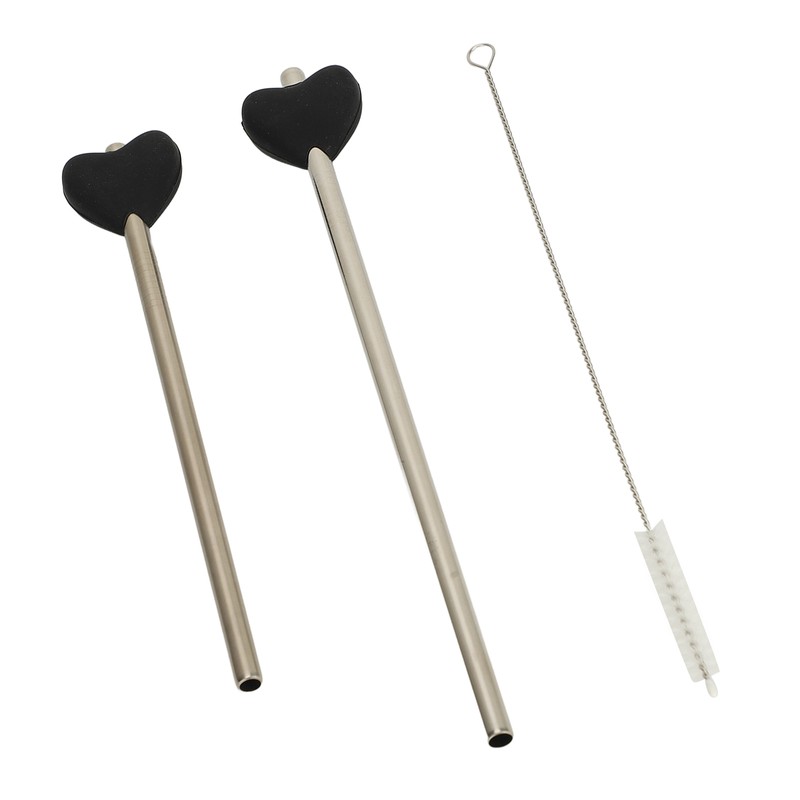 Anti Wrinkle Straw Stainless Steel Lip Line Prevention Straw Reusable