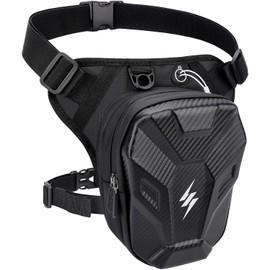 GXCROR Leg Bag Motorcycle Bum Bag Belt Bag Men Women Thigh Bag Waterproof Bag Leg for Cycling Hiking