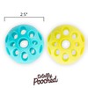 Messy Mutts Totally Pooched Huff n Puff Ball, 2.5 Inch,