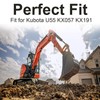 Spirrelab Excavator U55 KX057 Quick Attach Bucket Ears Attachment Fit