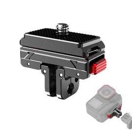 Quick Release Mount for Ace Pro 2, X4, X3, X2, Go3, Snap On Magnetic Mount Base with 1/4 Inch Screw and 2 Prong Mount