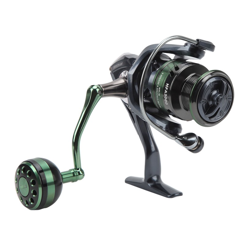 Metal HFA3000 Spinning Reel 13+1BB 5.2:1 Gear Ratio Spinning Fishing