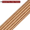 HARFINGTON Wood Clay Roller 4" Straight Lines Pattern Rolling Pins