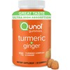 Qunol Turmeric and Ginger Gummies - Joint Support Supplement with