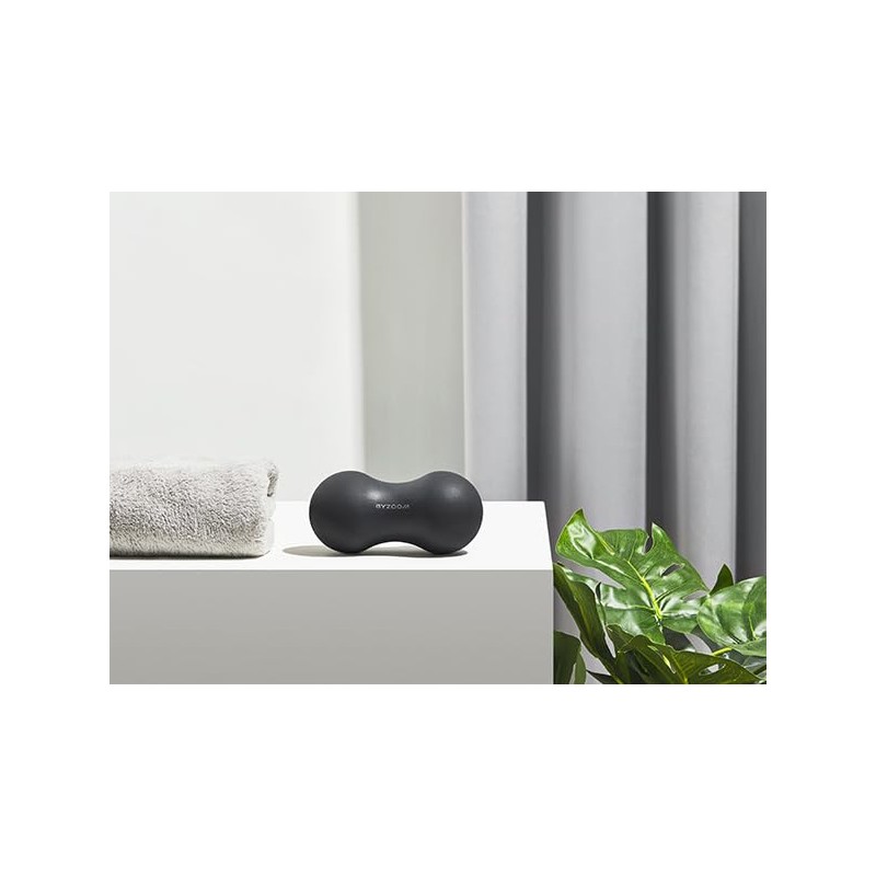 BYZOOM FITNESS Double Massage Ball, Stretch Ball, Myofascial Release, Genuine