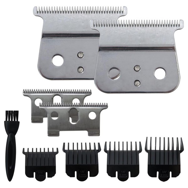 2-Pack Replacement T Blade Compatible for Andis T Outliner GTX