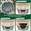 KAMaster 2 in 1 Cast Iron Ash Can for Large