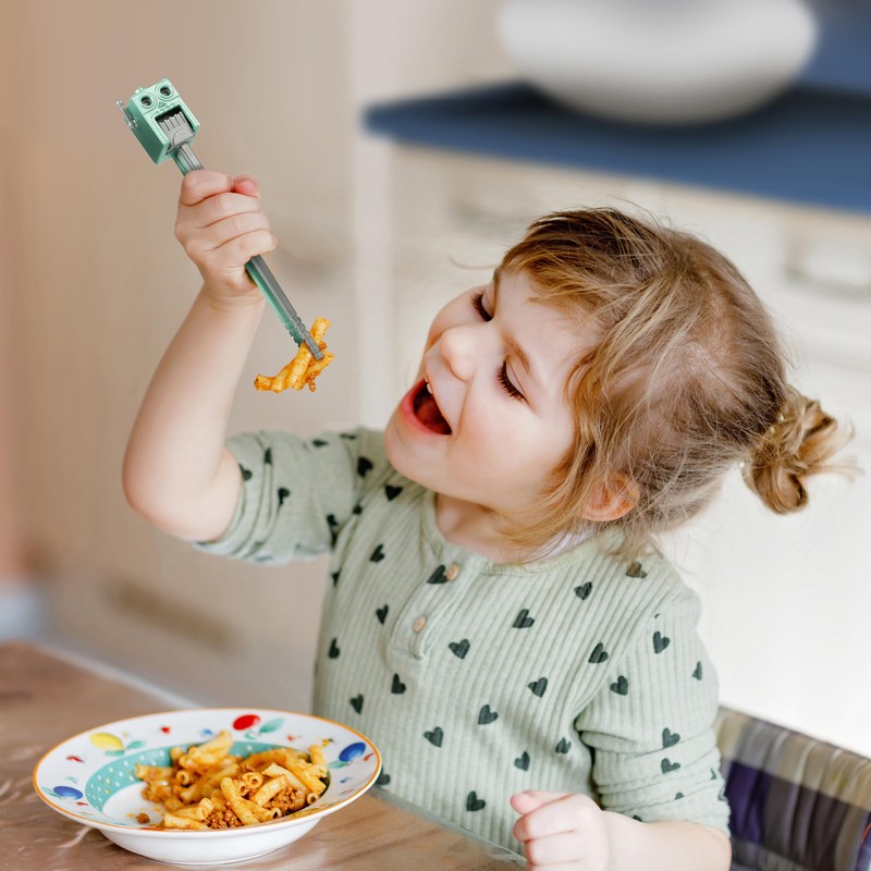 Genuine Fred MUNCHTIME Robot Chopsticks , Picky Eater Solutions ,