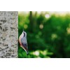 WILDLIFEGARDEN Wildlife Garden WG410 DecoBird Nuthatch, Hand-Carved Decorative Wooden Bird,