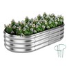 ZFHgarden Raised Garden Bed, 4x2x1ft Raised Beds for Gardening Outdoor