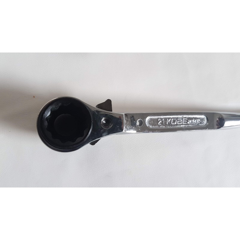 BBI LTD Scaffold Ratchet Podger Spanner 19&21 Steel Quality 10''