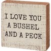 Primitives by Kathy I Love You A Bushel And A
