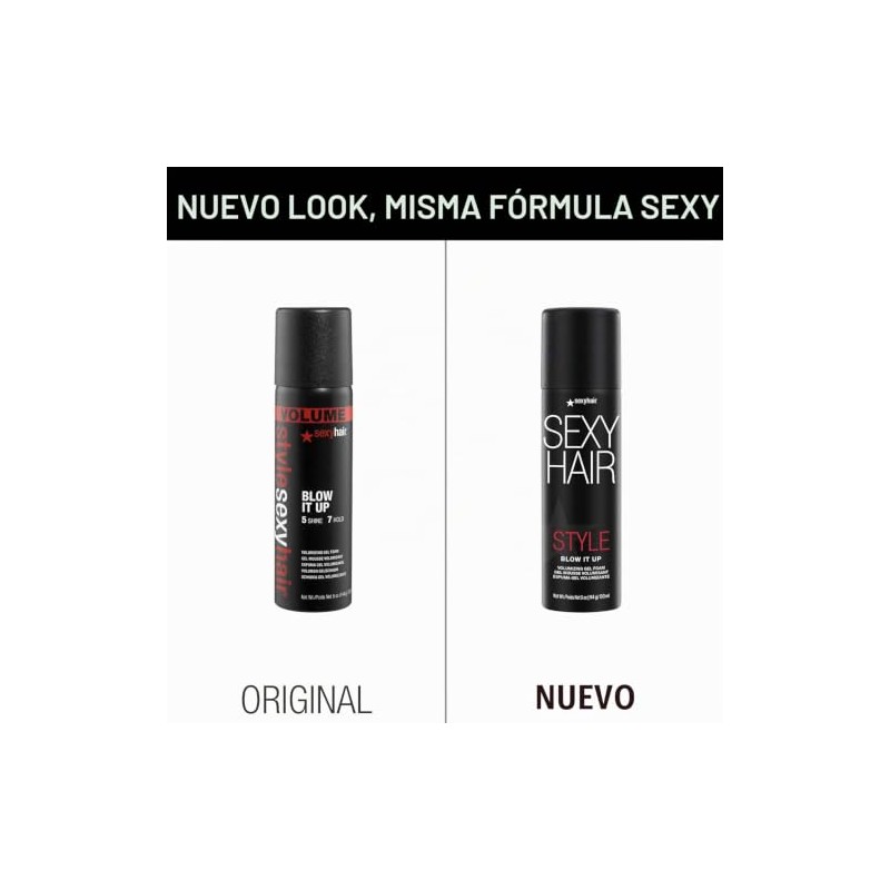 SexyHair Style Blow It Up Gel-Espuma Voluminizadora | Hasta 50%