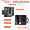 Siasky Black RV Door Lock Replacement, Upgraded RV Door Latch
