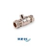 2 Number 15mm Isolating Valve CP Full Flow Bore Compression