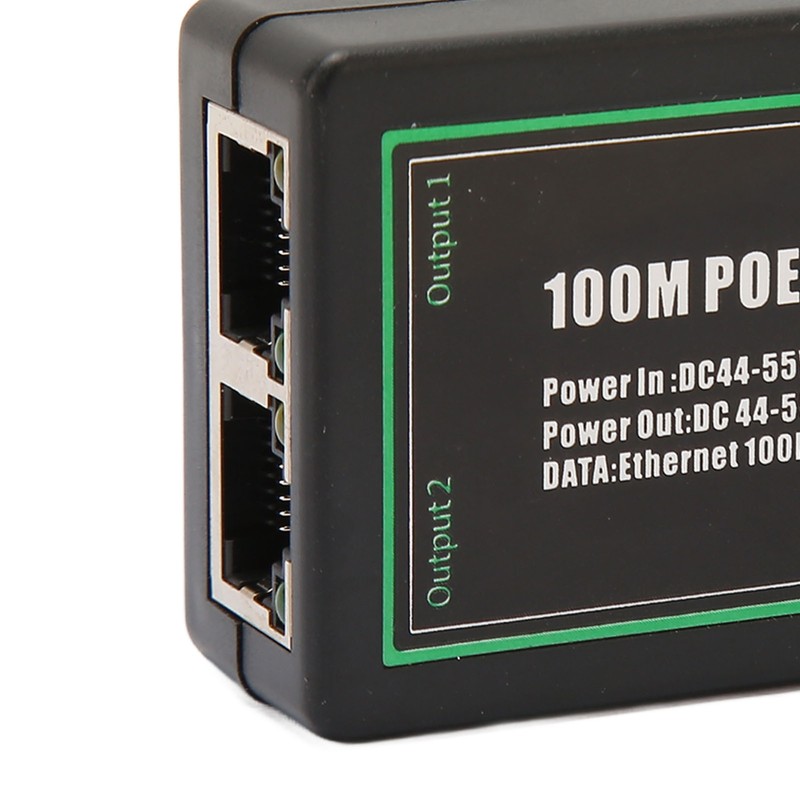 POE Extender Standard Gigabit Monitoring Signal Repeater Splitter for IP