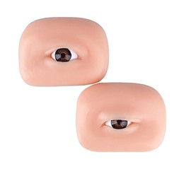 Dragonhawk Beginner Eye Tattoo Practice Fake Skin - Ideal for Artists and Apprentices