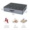Onlyeasy Large Under Bed Shoe Organizer (12 Pairs x 2)
