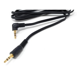 DRUT 50cm 3.5mm Right Angle Male Jack to Jack Stereo AUX Audio Lead Cable 1.6ft