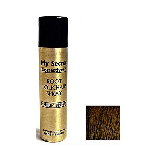 My Secret Correctives Root Touch-Up Spray - 2 oz - MEDIUM BROWN