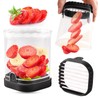 Creative Strawberry & Fruit Slicer - Detachable Cutter with Push