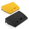 Pyle Portable Lightweight Plastic Curb Ramps - 2PC Heavy Duty