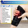 Hiball Adjustable Calf Brace for Men Women, Lower Leg Compression