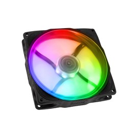 Noiseblocker NB-eLoop X B14-P - PC Case Fan 140 mm ARGB - PC RGB Fan 140 mm - RGB Fan 140 mm Fan RGB with Silent Wings - Modern PC Fan 140 mm PWM - Black