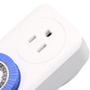 24 Hour Mechanical Outlet Timer Programmable Indoor Plug In Mechanical