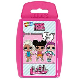 Winning Moves - TOP Trumps - L.O.L. Surprise - Trump Card Game with L.O.L. Dolls - Age 6+ - German