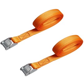 Lashing Straps 1 in x 12 ft 330LB Working Load - 2 pieces, Great for securing load for boat, kayak, lumber, appliance and more