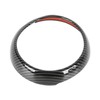 Car Dashboard Cover Edge Trim Decoration Ring Carbon Fibre Style