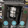 Flexible Shaft Coupling, D32 L40 Aluminum Flexible Diaphragm Motor Shaft
