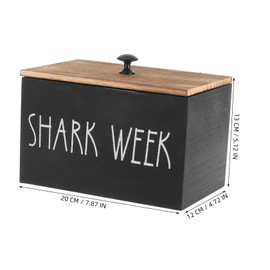 CHILDWEET Garlic Keeper Box Stylish Storage Container with Lid for Fresh Garlic Onions Elegant Kitchen Decor for Countertop Organization and Use