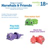 Learning Resources Snap-n-Learn Narwhals & Friends, 15 Pieces, Ages 18