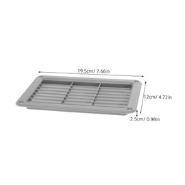 SHINEOFI Air Conditioning Vent Grille Outdoor Vent Cover for Cars Durable Plastic Design for Seasonal Airflow Management Secure Luggage Fixation