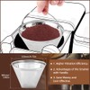 TILZIKA Reusable Cone Coffee Filter 2 Pack for Cuisinart Brewers