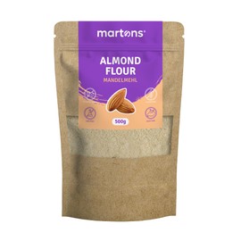 Martons Almond Flour, Natural, Blanched, 500 g Ground Almonds