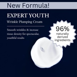 Phytomer Expert Youth Wrinkle Plumping Face Cream - NEW ECO-FRIENDLY FORMULA! | Hydrating Anti-Wrinkle Cream for Smooth Skin Renewal | 96% Natural Origin Ingredients | 50ml