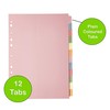 [5 Pack] A4 File Dividers 12 Part | A4 Subject