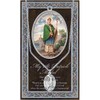 Rosemarie Collections Religious Saint Medal Pendant Necklace (St Patrick)