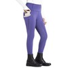 FitsT4 Sports Girls Riding Pants Full Seat High Waist Kids