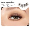 NOLITOY False Lashes Voluminous Curl Natural Look Eyelash Clusters Lightweight