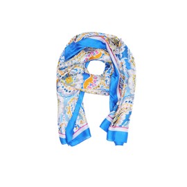 QUEEN HELENA SC13 Lightweight Scarves Casual for Women, SC13-1 Blue