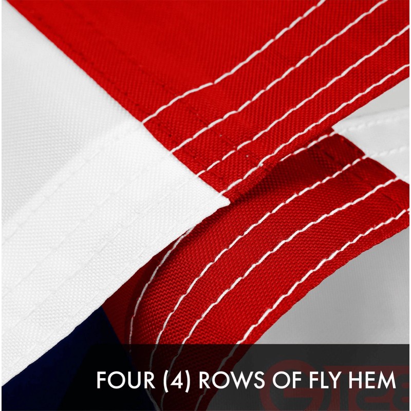G128 Betsy Ross 1776 Flag 4x6 Ft ToughWeave Series Embroidered