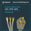 Eastman 5 Feet Electric Range Cord, 50 Amps 3-Prong Wire,