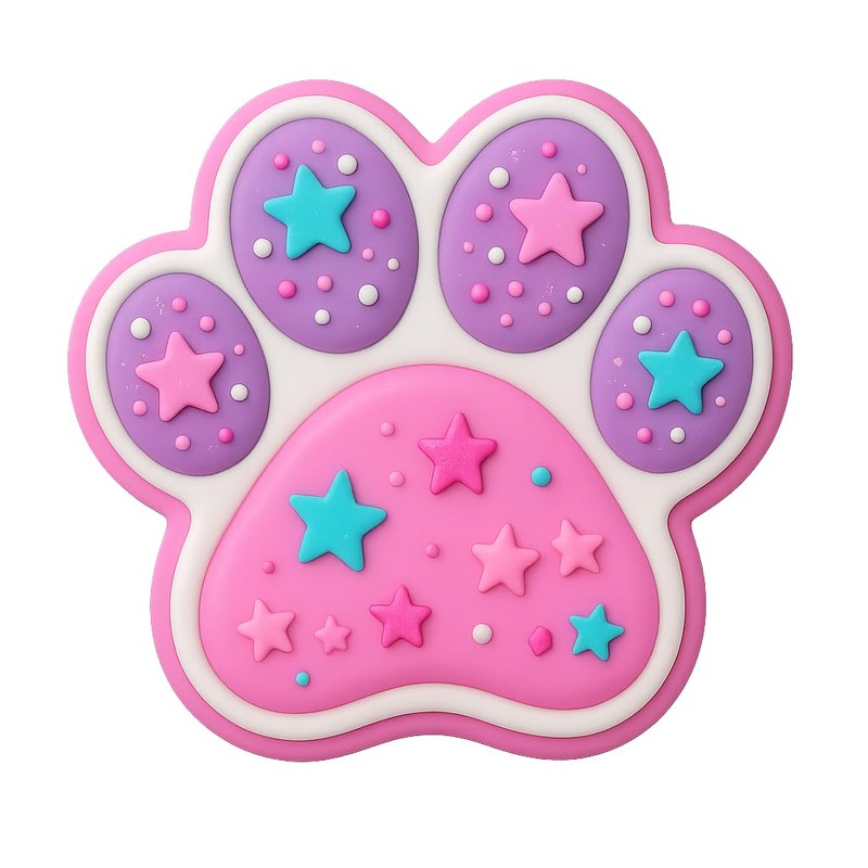 Mighty Gadget Mini Dog Paw Cookie Cutter Strip - 5