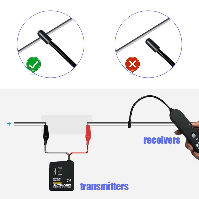 Open Short Circuit Finder Tester, Automotive Electrical Open Tester Generator
